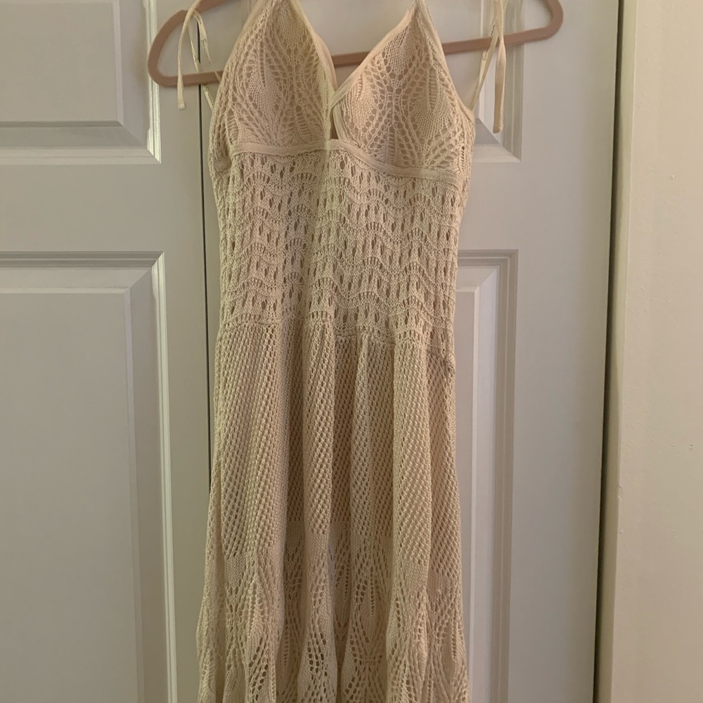Summer halter day dress.